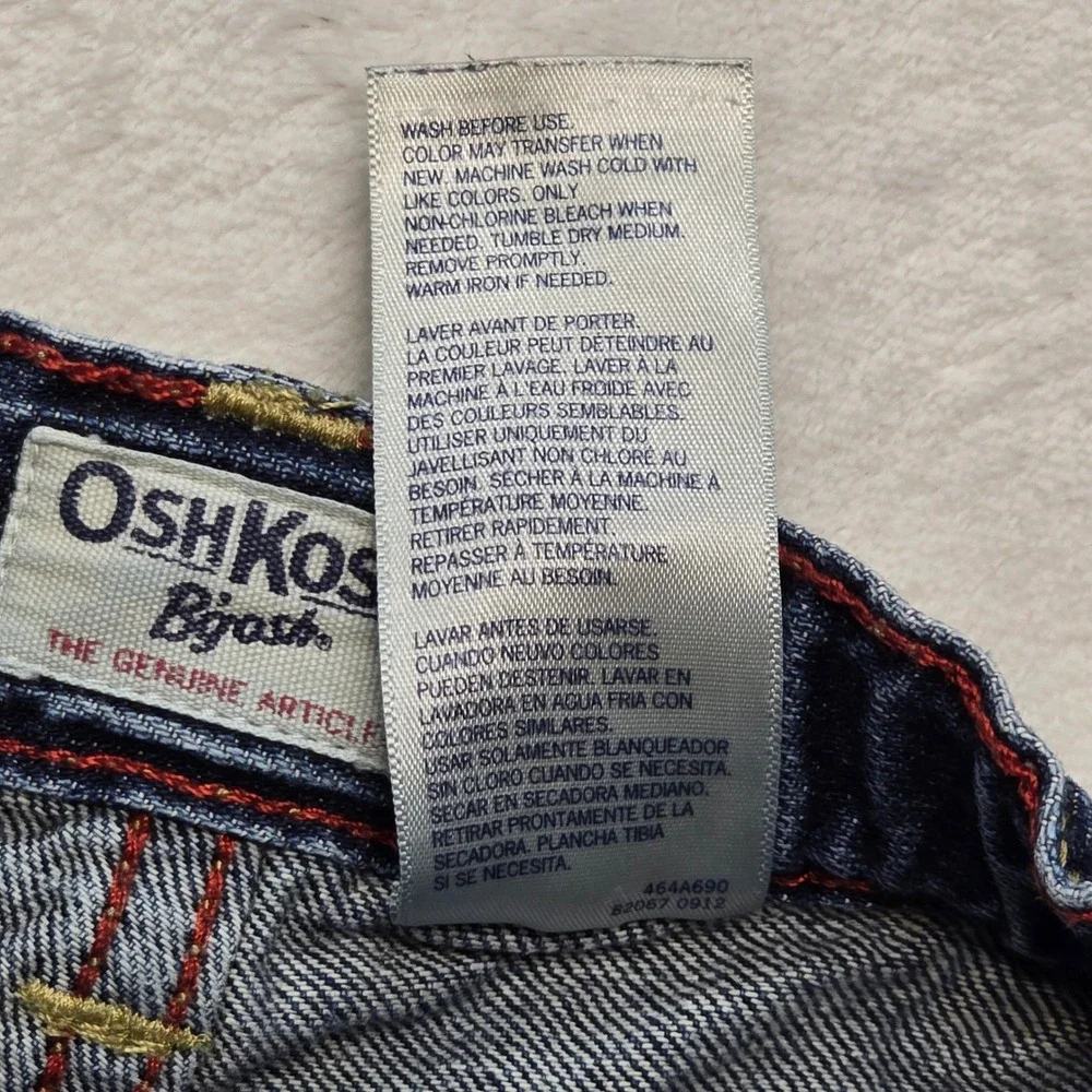 OshKosh B'gosh Denim Shorts‎ Kids Size 4 Regular Classic Blue